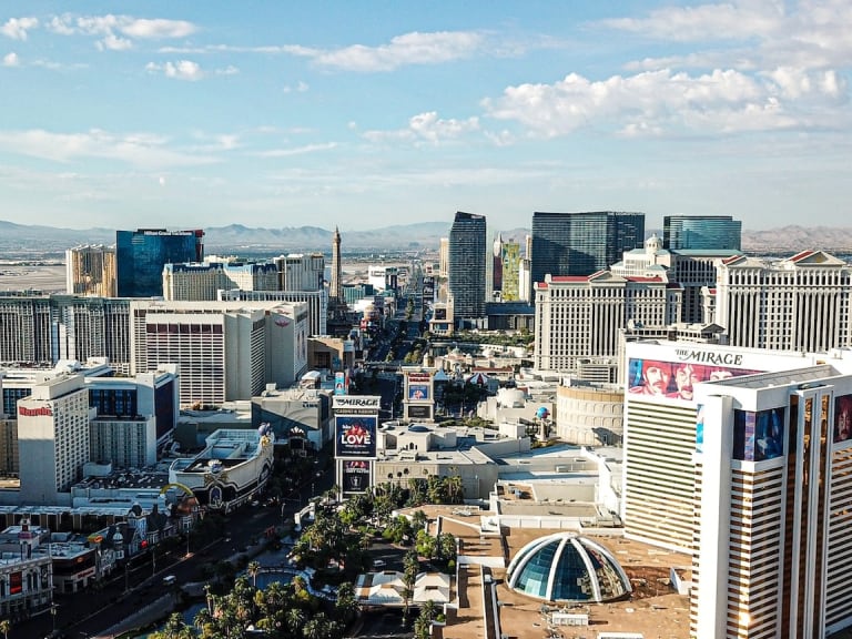  Las Vegas Strip Nevada Aerial View Photo Cool Wall