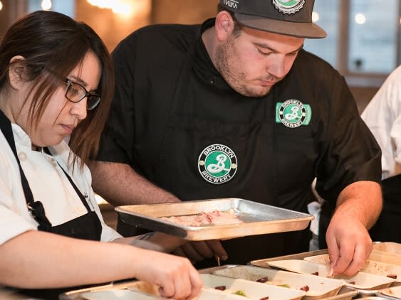 Eating in Las Vegas| ©Brooklyn Brewery