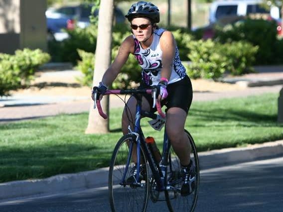 Woman on a bike| ©stuart_mcclure