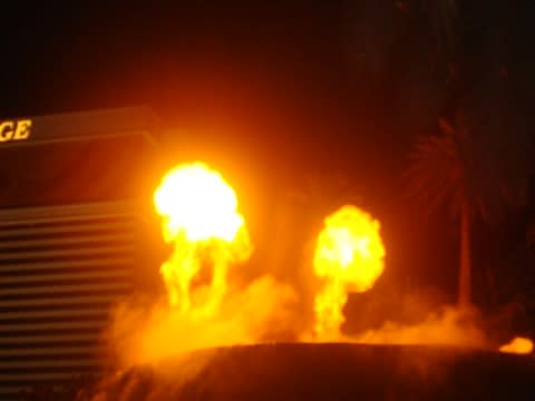 Fireballs in the air| ©Colin Macdonald