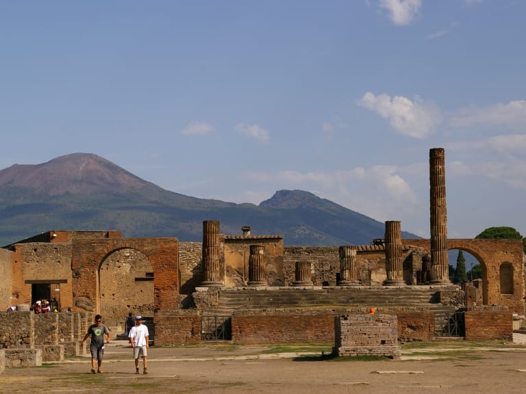Vesuvius Pompeijin taustalla| ©Pablo Cabezos