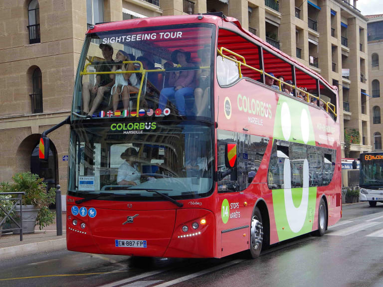 Tourist train and Hop-on Hop-off bus Marseille