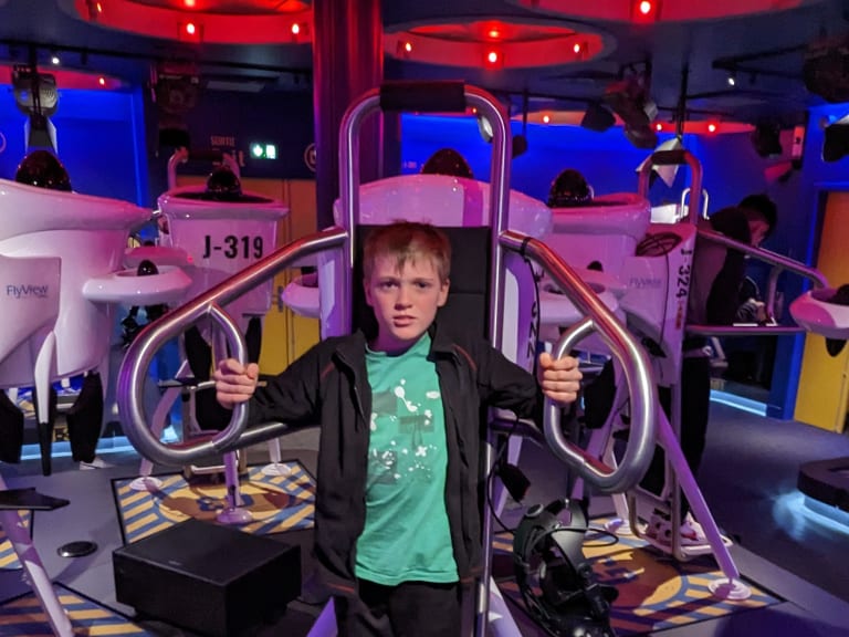 Child in the experience| ©Alex Foster