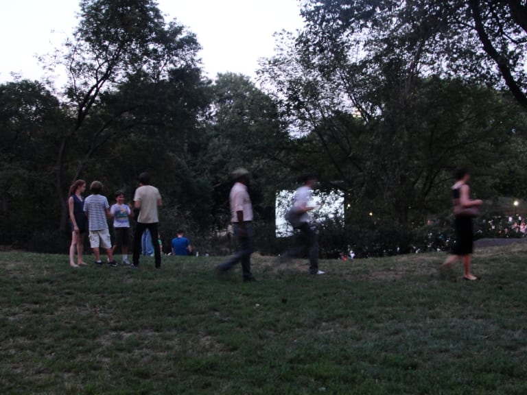 Movie in Central Park| ©agent j loves nyc