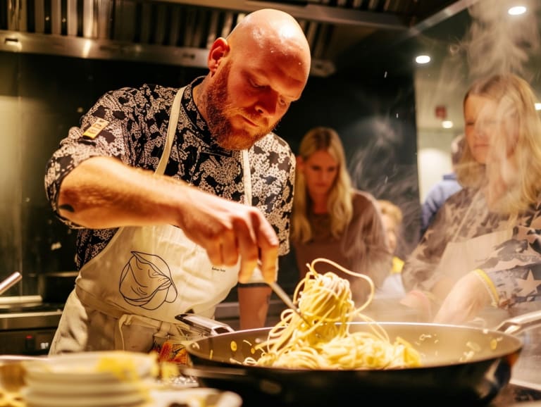 Show cooking in Naples| ©Joaquín Montaño - Midjourney