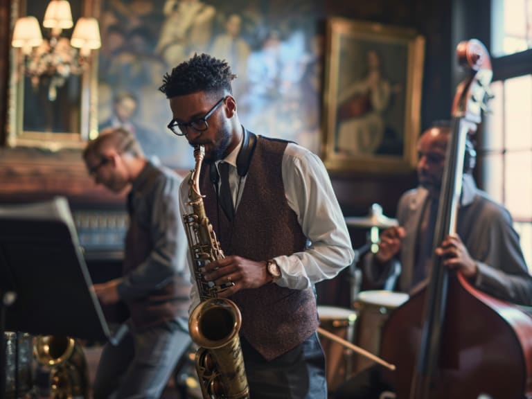 Musician playing jazz| © Hellotickets
