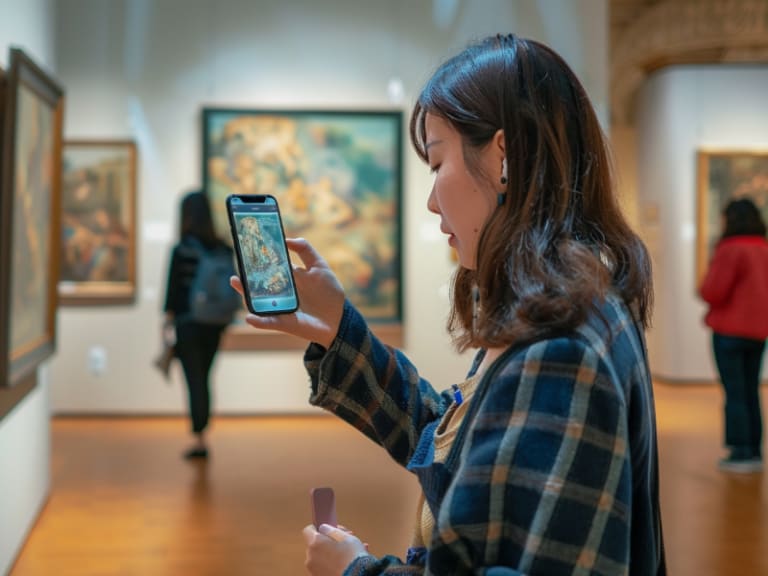 Mit Audioguide im Museum| ©Hellotickets