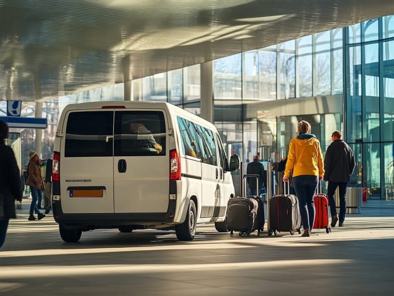 Arrivée à l'aéroport| © Midjourney - Joaquín Montaño