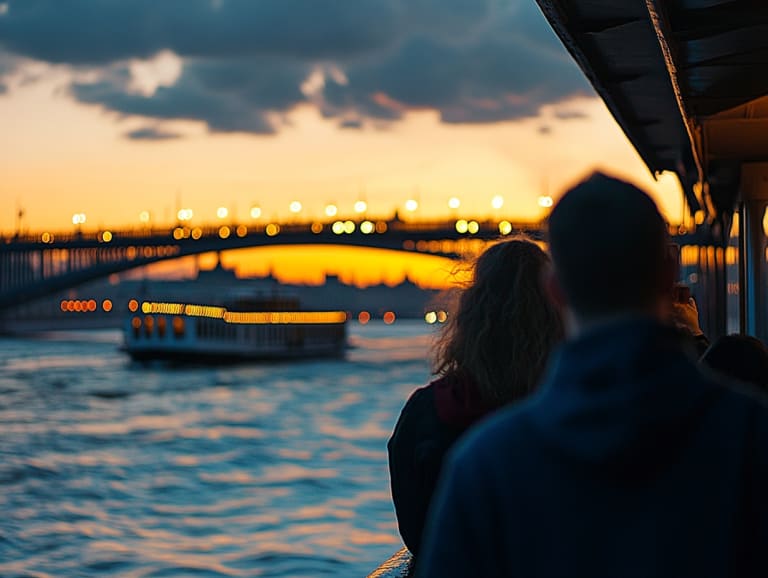 Crucero al atardecer | © Midjourney - Joaquín Montaño