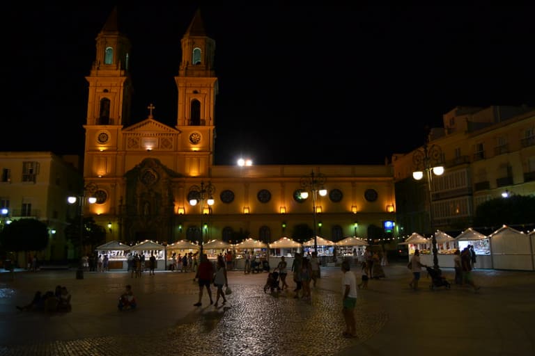 Cádiz på natten| ©Emilio__