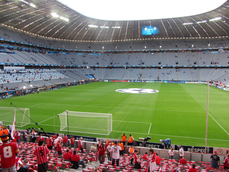 Inne på Allianz Arena| ©Ungry Young Man