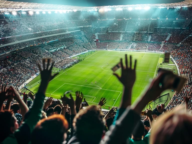 Volles Stadion während eines Spiels| ©Joaquin - Midjourney