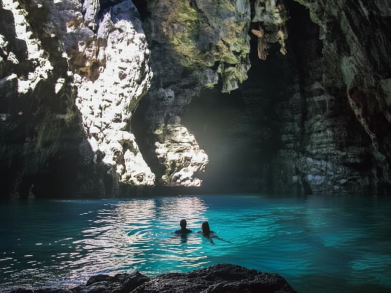 Blå grottan i Kamenjak| ©Hellotickets