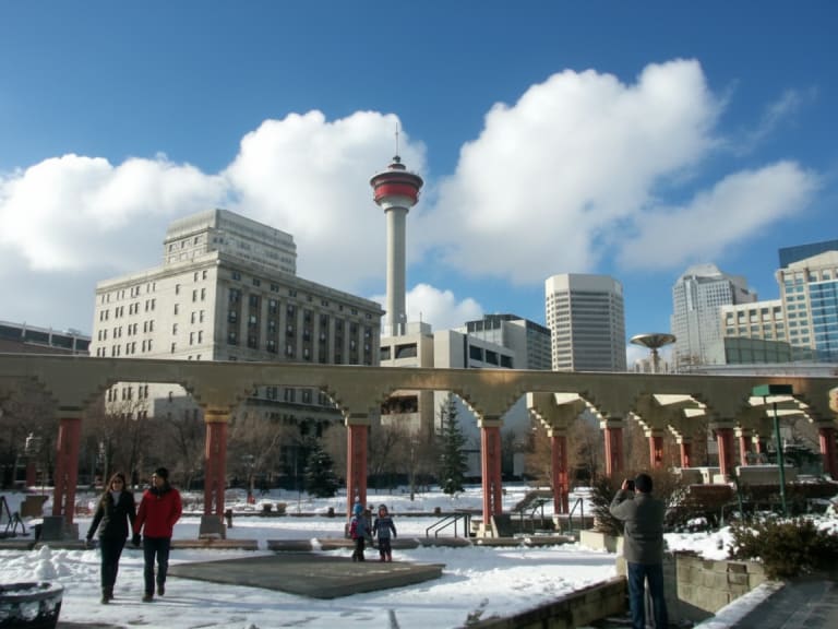 Calgary Olympic Plaza| ©Hellotickets