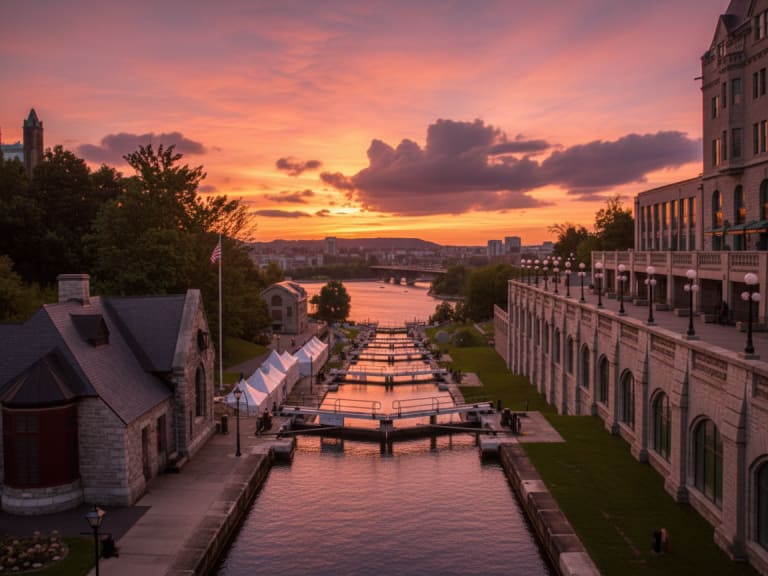 Rideau-kanalen i Ottawa| ©Hellotickets