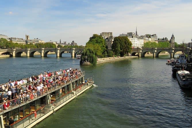 Seine River Cruise with French Crepe