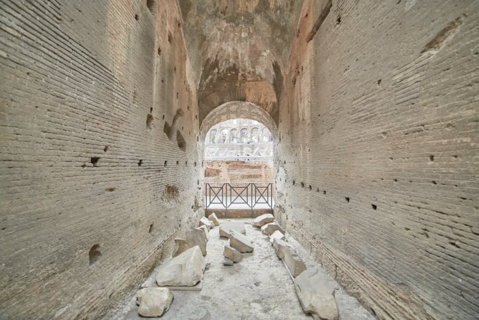 Interior del Coliseo