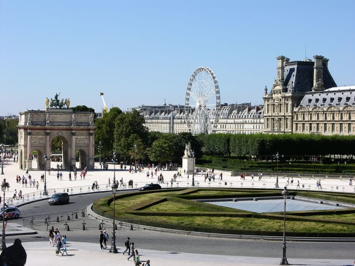 Exteriores del Louvre