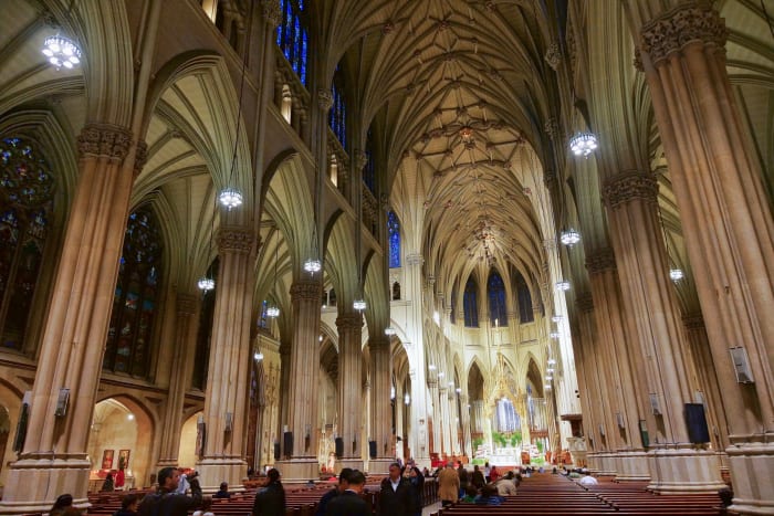Intérieur de la cathédrale Saint-Patrick