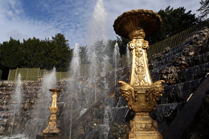 Fuentes de los jardines de Versalles