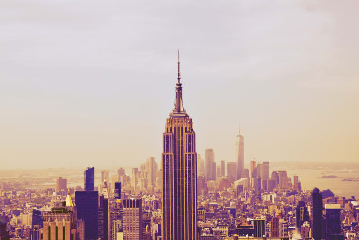 Vue aérienne de l'Empire State Building
