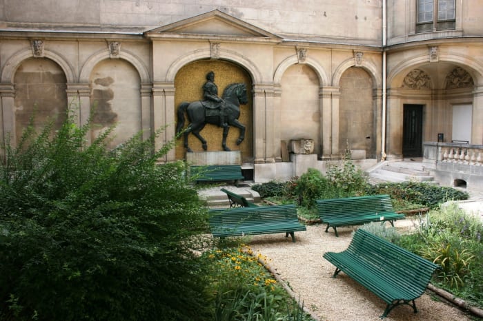 Patio du musée Carnavalet