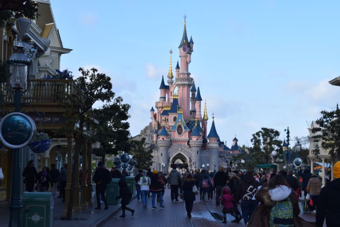 Rua principal Disneyland Paris
