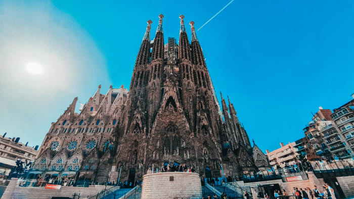 Grande angular da Sagrada Família