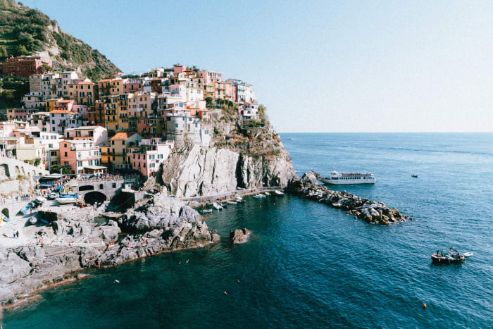 Praias em Cinque Terre