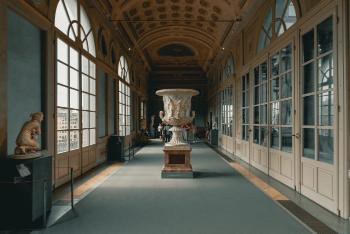 Sculpture dans la Galerie des Offices