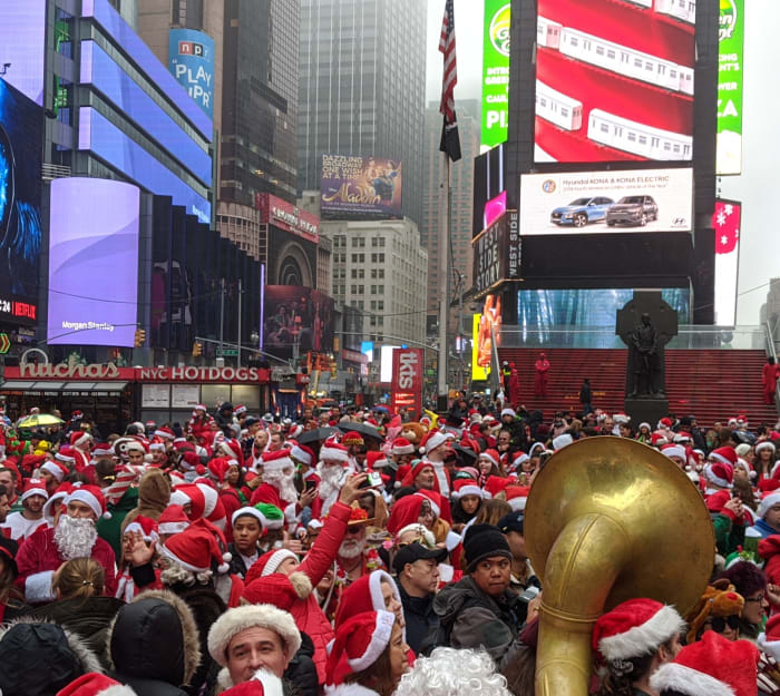 Imagen de la última Santacon | ©Carmen Navarro