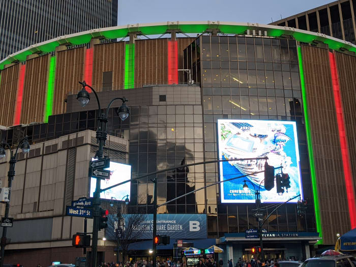 Exterior Madison Square Garden