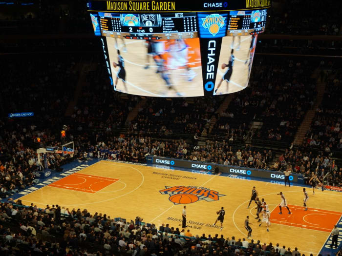 Jogo dos Knicks no Madison Square Garden