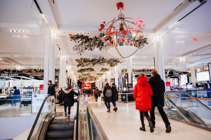 De compras en Macy's | ©Malvina Battiston