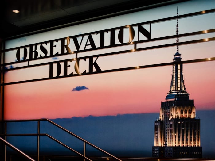 Vistas nocturnas desde el Empire State | @Malvina Battiston