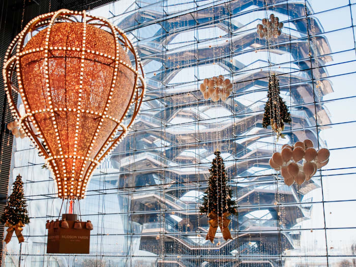 Vistas de The Vessel desde el centro Comercial The Shops | ©Malvina Battiston