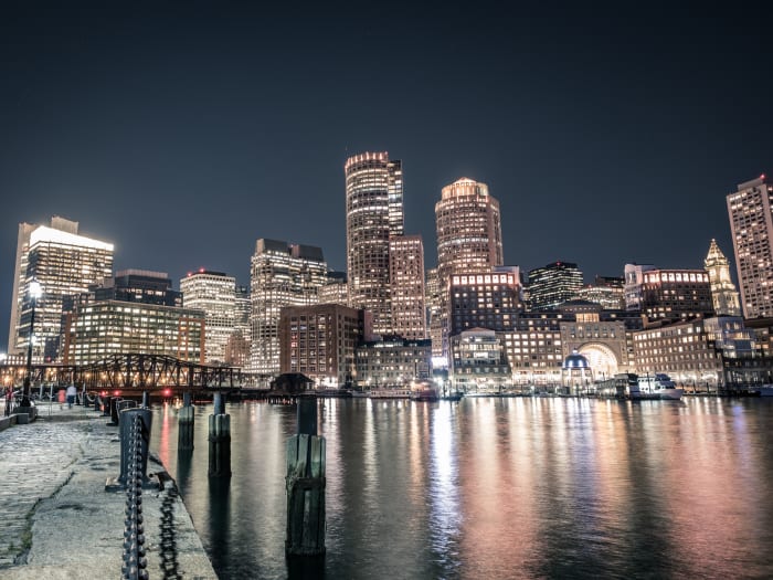 Skyline del Downtown de Boston | ©Lance Anderson