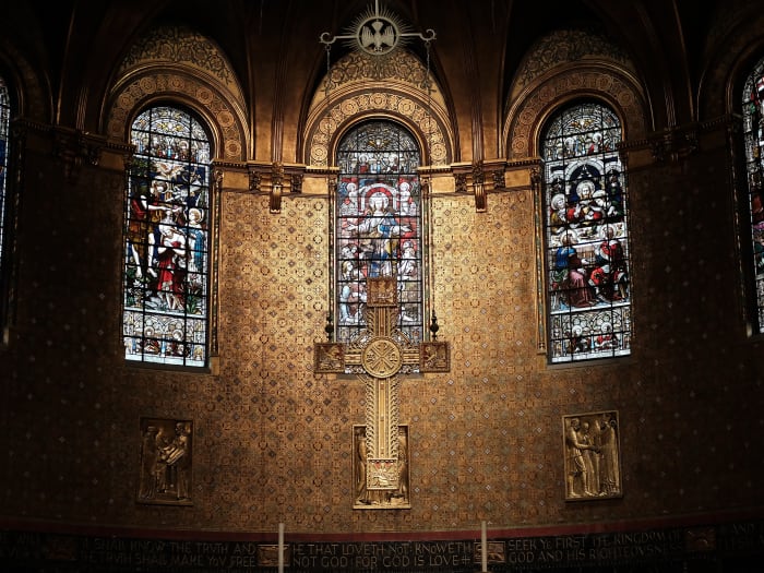 El interior de Trinity Church | ©Audrey Odom