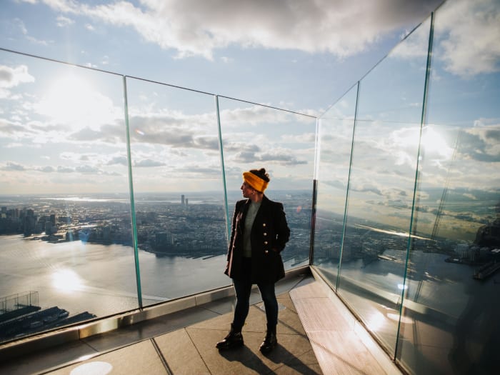 En el observatorio acristalado de The Edge | ©Malvina Battiston