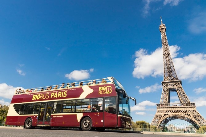 Paris Hop-On Hop-Off Big Bus Tour