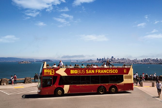 San Francisco Hop-on Hop-off Big Bus Tour and Alcatraz Tickets