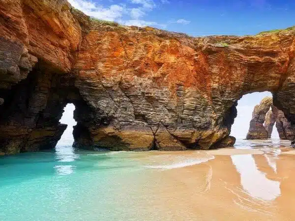 Las Catedrales Beach Day Trip from A Coruña