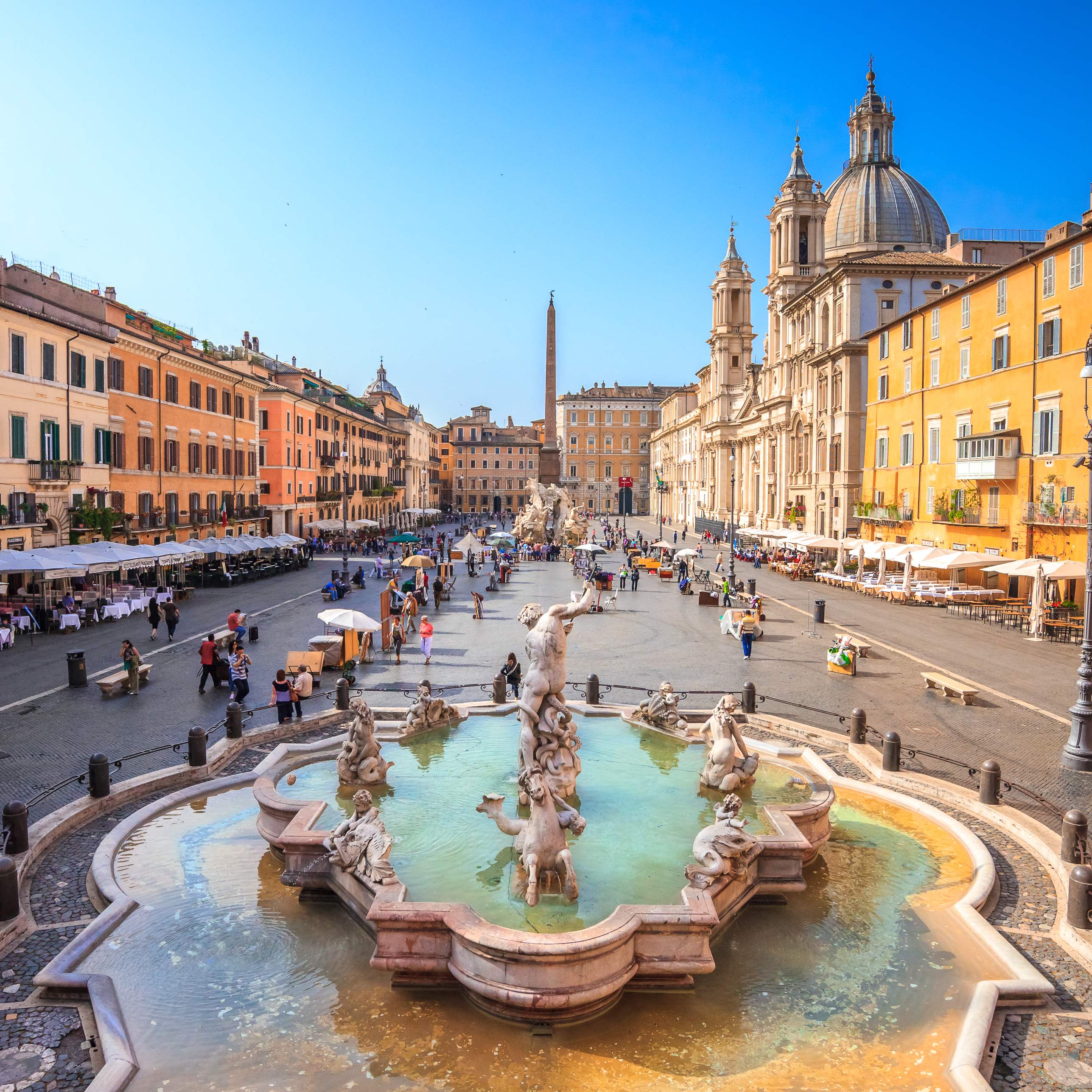 Pantheon and Trevi Fountain 3