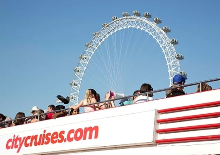 Bus With Thames River