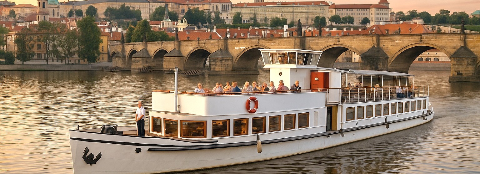 Historic Boat With Snack and Drink 2