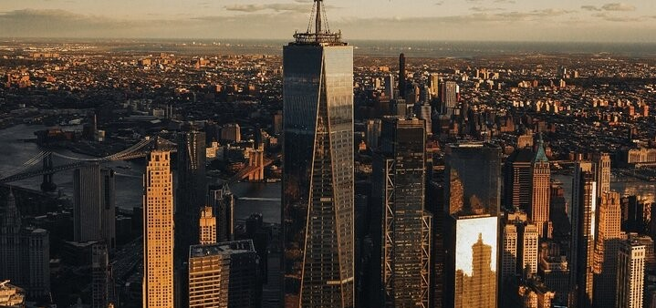 NY Helicopter Tour: New York City Skyline from New Jersey