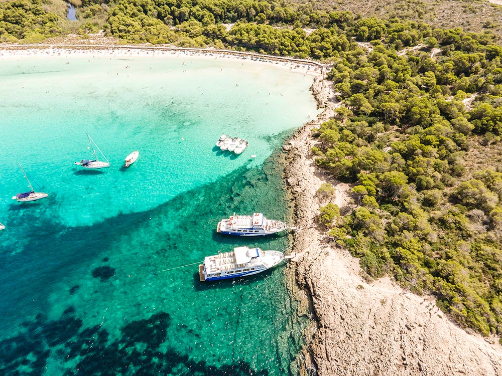 Menorca South Coast Boat Trip from Ciutadella