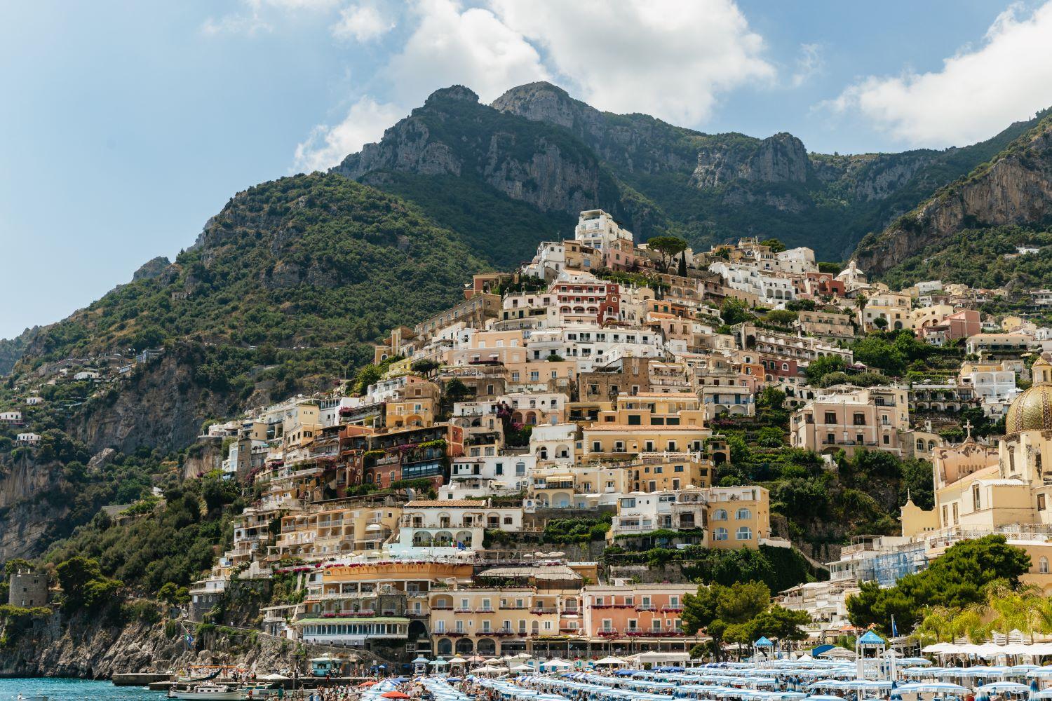 Pompeii Positano and Amalfi