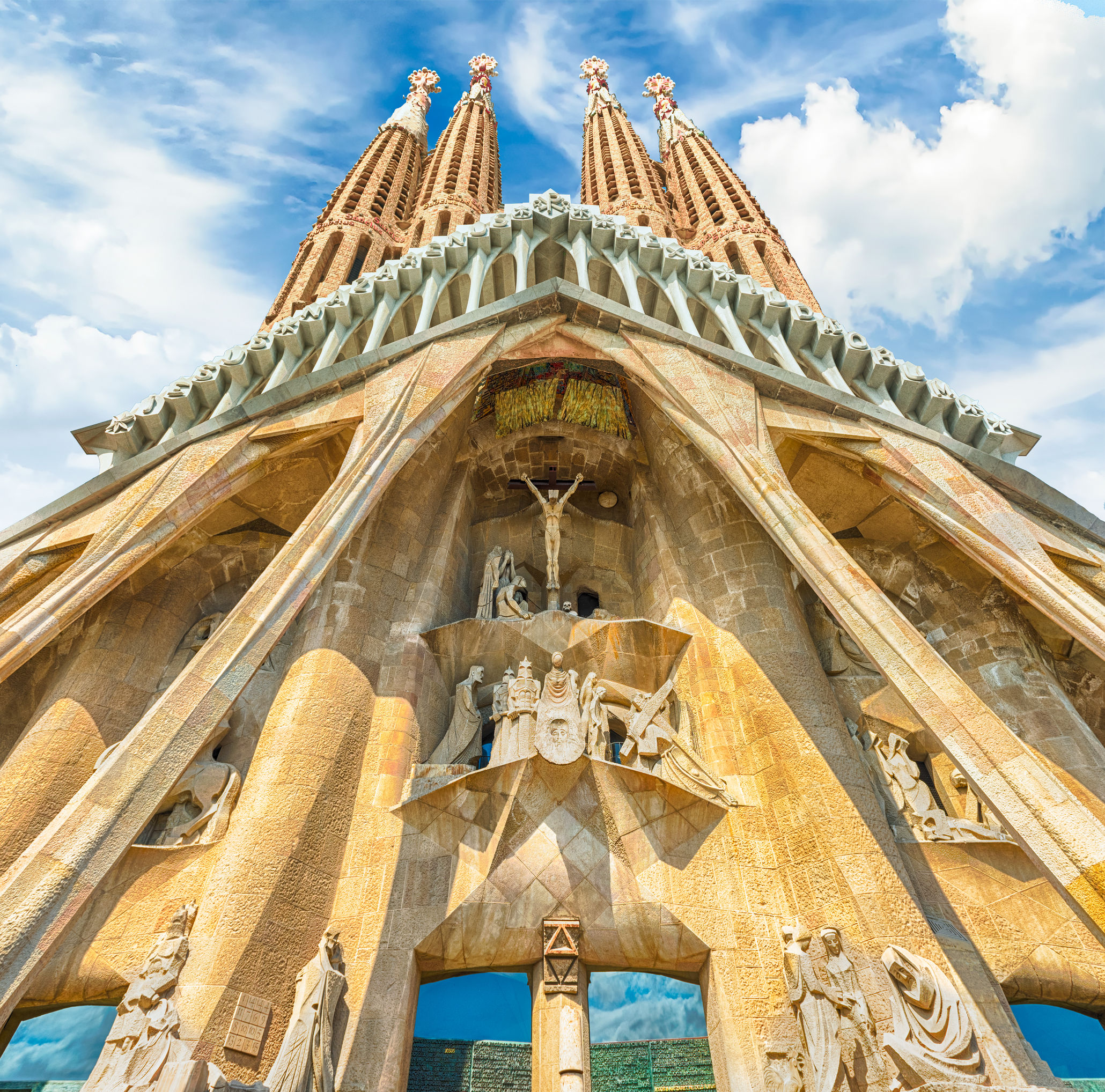 Sagrada Familia With Tower 3