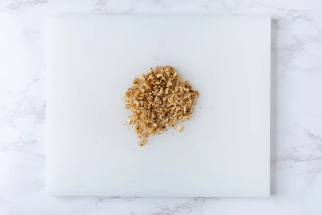 Chop nuts